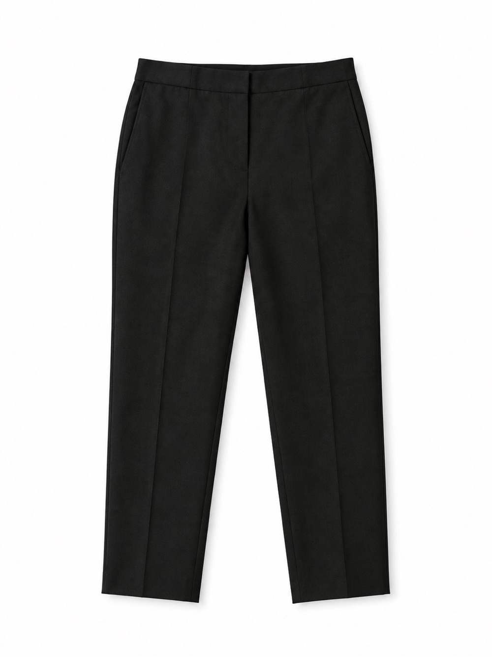 Talbots Petite Brown Stretch Ankle High Rise Pant Size 4  